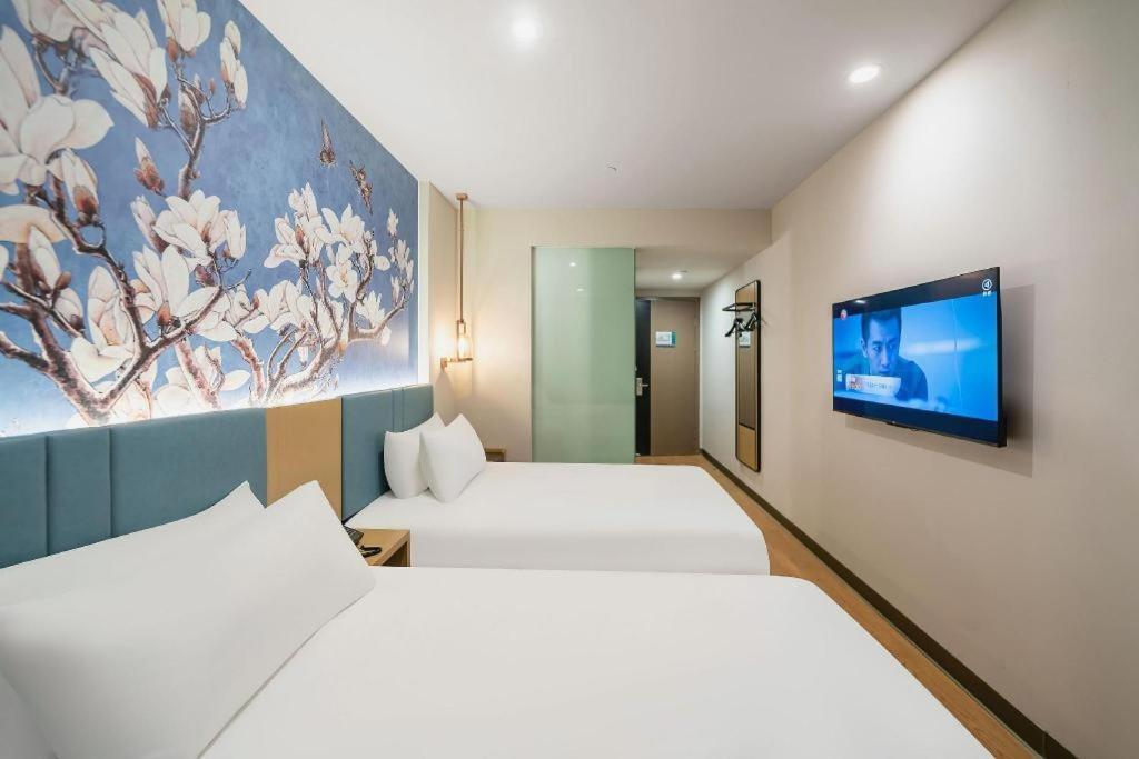 Magnotel Hotel Shanghai Railway Station Magnolia Plaza Exterior foto