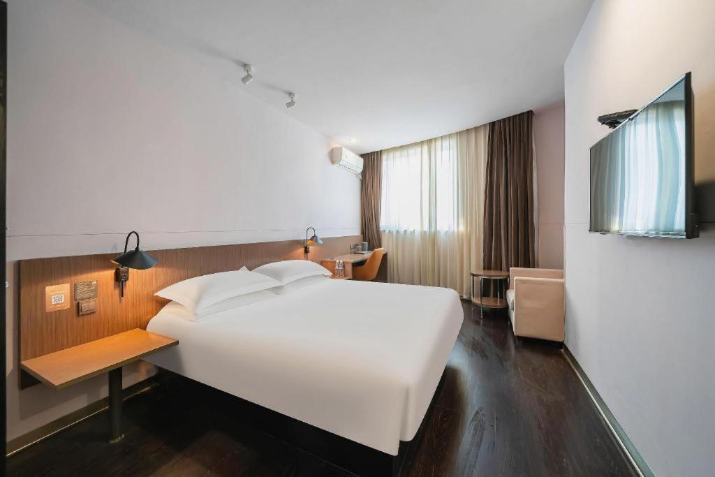 Magnotel Hotel Shanghai Railway Station Magnolia Plaza Exterior foto